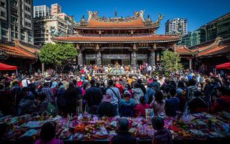 I festeggiamenti a Taipei