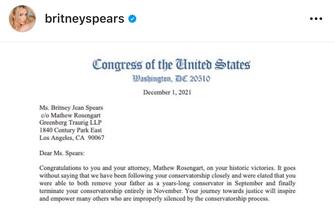 Britney Spears è stata invitata dal Congresso per parlare di tutela legale