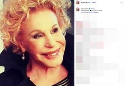 Ornella Vanoni ricordi social