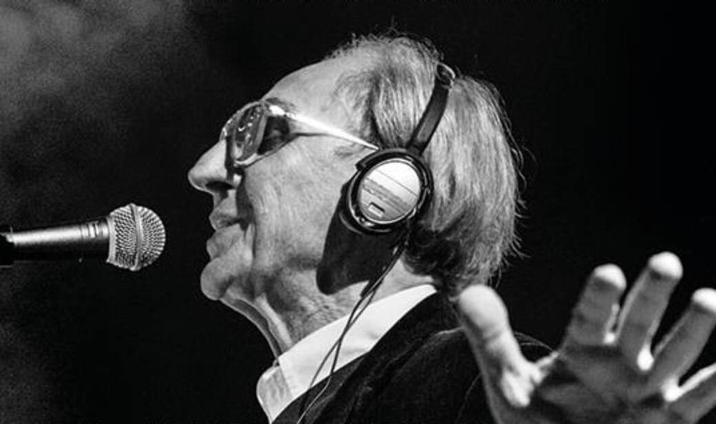 Un dettaglio della copertina di "Lavorare con un genio. Franco Battiato raccontato dai suoi artisti"