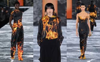 sfilata Balmain Paris Fashion Week