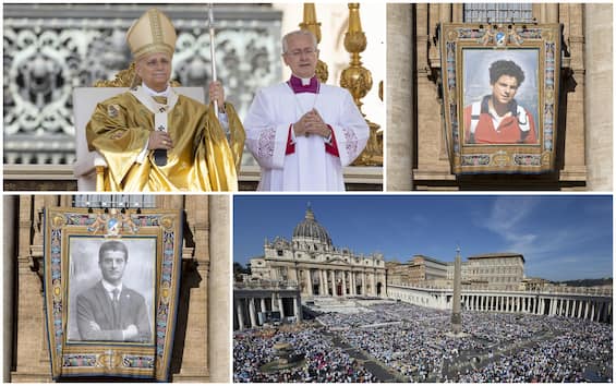 acutis e frassati sono santi papa leone xiv giovani non sprecate le vostre vite video