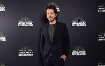 LONDON, ENGLAND - APRIL 07: Diego Luna attends the studio panel at Star Wars Celebration 2023 attends the studio panel at Star Wars Celebration 2023 in London at ExCel on April 07, 2023 in London, England. (Photo by Jeff Spicer/Jeff Spicer/Getty Images for Disney)