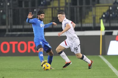 Serie A, Empoli-Bologna 0-1: decide Fabbian al 94'. HIGHLIGHTS