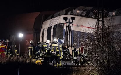 Scontro tra treni in Germania