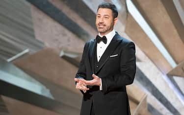 THE OSCARS(r) - The 90th Oscars(r)  broadcasts live on Oscar(r) SUNDAY, MARCH 4, 2018, at the Dolby Theatre® at Hollywood & Highland Center® in Hollywood, on the Disney General Entertainment Content via Getty Images Television Network. (Craig Sjodin via Getty Images)
JIMMY KIMMEL