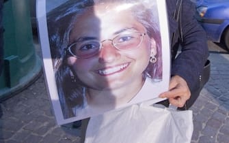 La madre di Elisa Claps Filomena Iemma con una foto della figlia