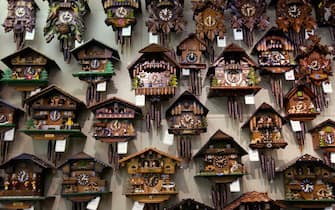 Cuckoo clock shop Lucerne, Switzerland