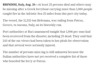articolo new york times