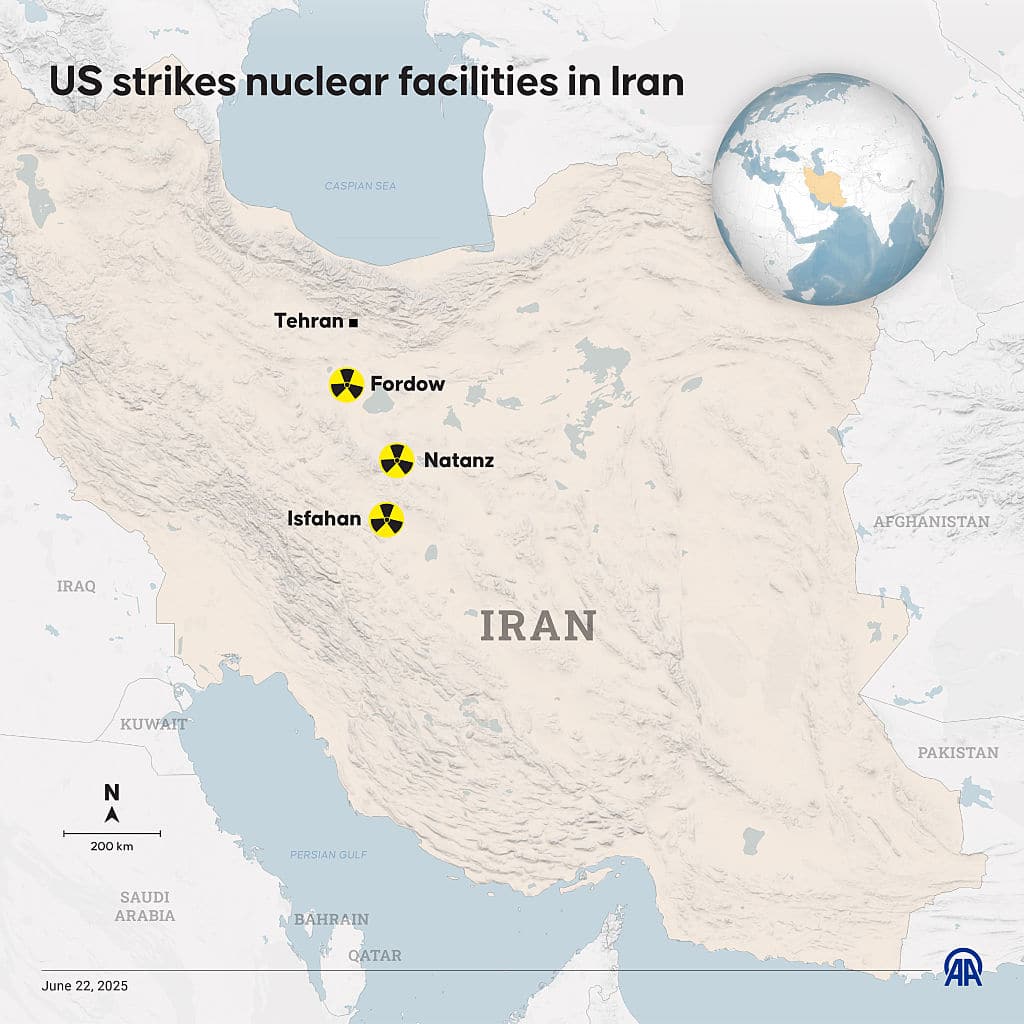 Attacchi Usa all'Iran