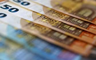 A group of 50 Euro banknotes in Italy. Photographer: Alessia Pierdomenico/Bloomberg