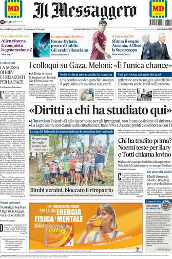 Rassegna stampa 15 agosto