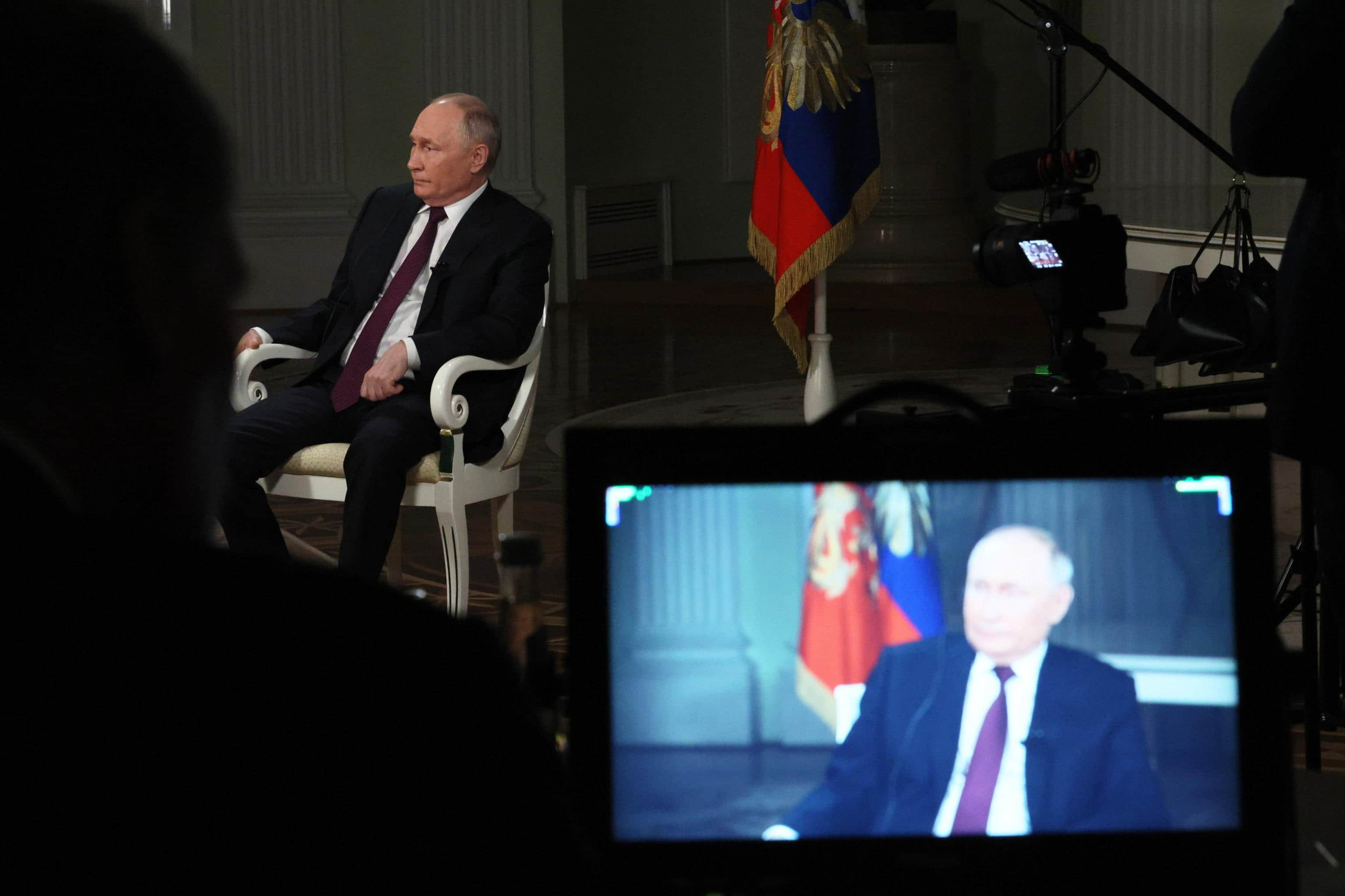 Putin intervistato da Carlson