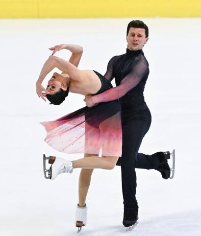 Pattinaggio, Guignard-Fabbri, foto di Diego Barbieri