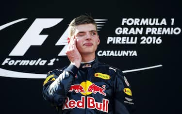 Tutta la gioia di Verstappen nel post gara