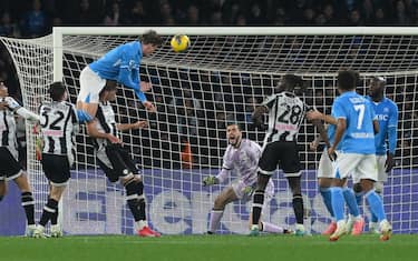 24^ giornata: Napoli-Udinese 1-1