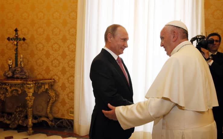 Incontro fra Papa Francesco e Putin in Vaticano