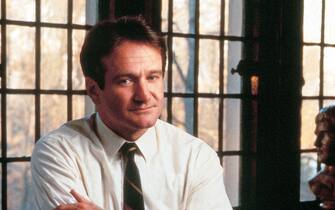 Robin Williams interpreta il professor Keating