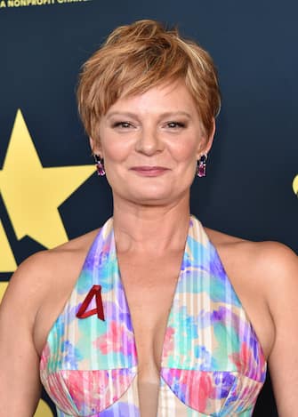 Martha Plimpton walking on the red carpet at the The 2nd Annual HCA TV Awards (Broadcast & Cable)   - Day 1 at the Beverly Hilton in Beverly Hills, CA on August 13, 2022. (Photo By Scott Kirkland/Sipa USA)