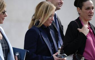 Giorgia Meloni al Quirinale