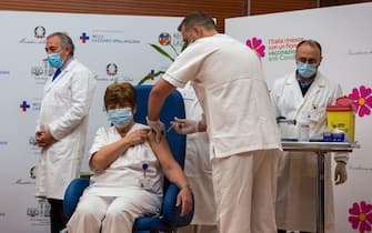 ITALY PANDEMIC CORONAVIRUS COVID19 VACCINATION