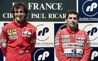 f1 alain prost ayrton senna