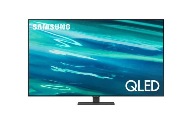 SAMSUNG QLED 4K QE55Q80A Carbon Silver 2021