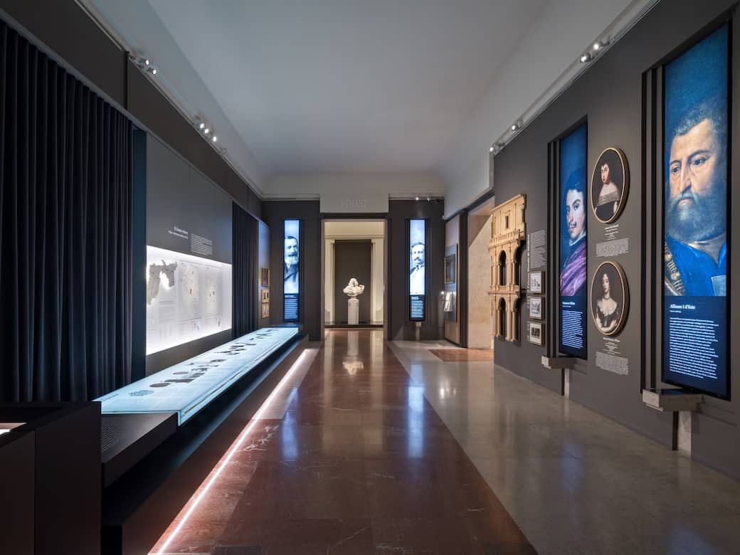 Il Vestibolo degli Estensi. Credito: "Archivio Fotografico delle Gallerie Estensi – Foto Carlo Vannini"