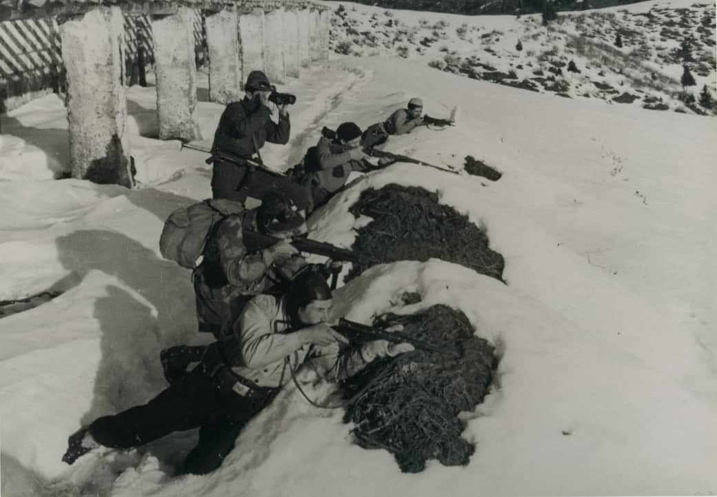 Partigiani bergamaschi della 53a Brigata Garibaldi. Credit: Isrec Bergamo