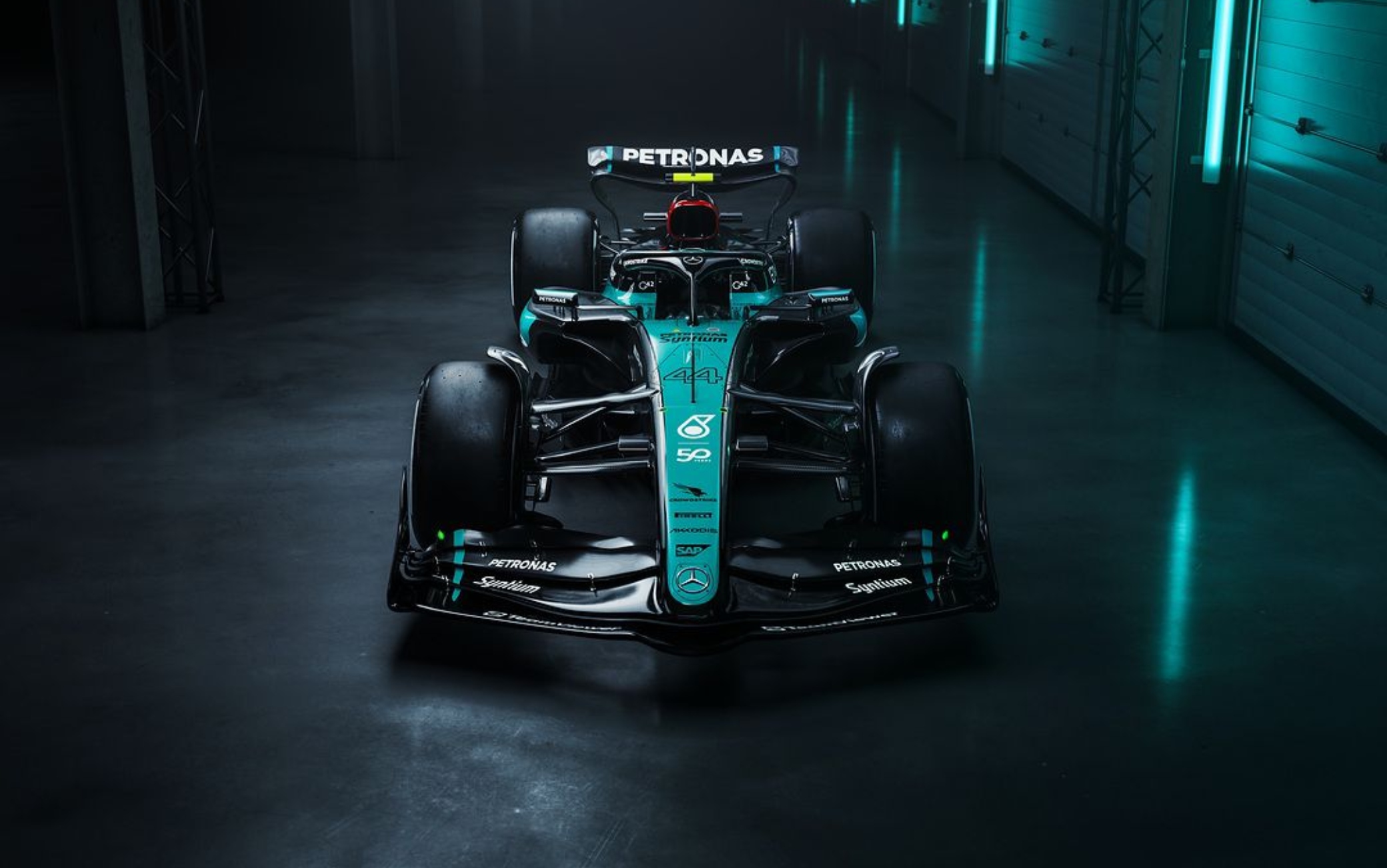 Non è l'Aston! La livrea Mercedes a Singapore