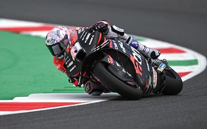 Mugello, warm up: doppietta Aprilia, 3° Bezzecchi