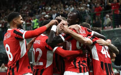 Prima vittoria del Milan: poker in 30' al Venezia