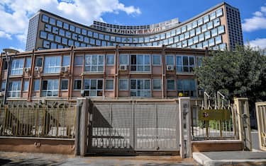 La sede della Regione Lazio, in via Cristoforo Colombo, Roma, 6 aprile 2018. ANSA/ALESSANDRO DI MEO