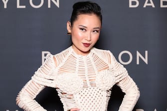 PARIS, FRANCE - JANUARY 14: Li Jun Li attends the French Premiere of Paramount Pictures' "Babylon" at Le Grand Rex on January 14, 2023 in Paris, France. (Photo by Pascal Le Segretain/Getty Images for Paramount)