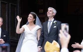 Alexandra principessa di Lussemburgo e Nicolas Bagory