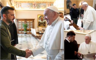 papa francesco e zelensky