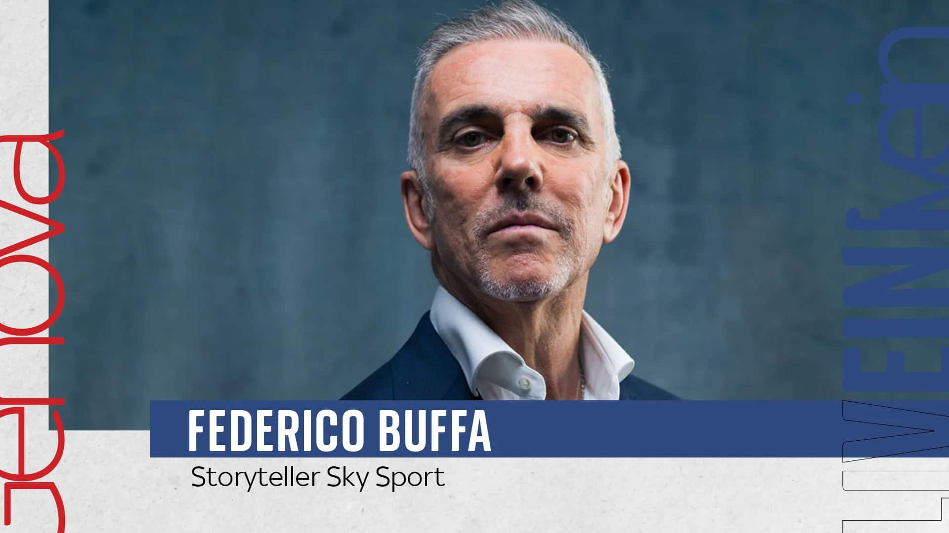 Federico Buffa, storyteller Sky Sport