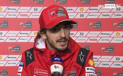 Bagnaia: "Caduta strana, può succedere col freddo"