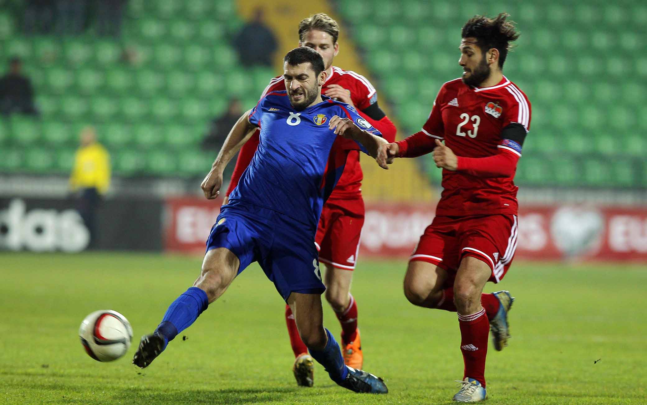 MOLDOVA SOCCER UEFA EURO 2016 QUALIFICATION