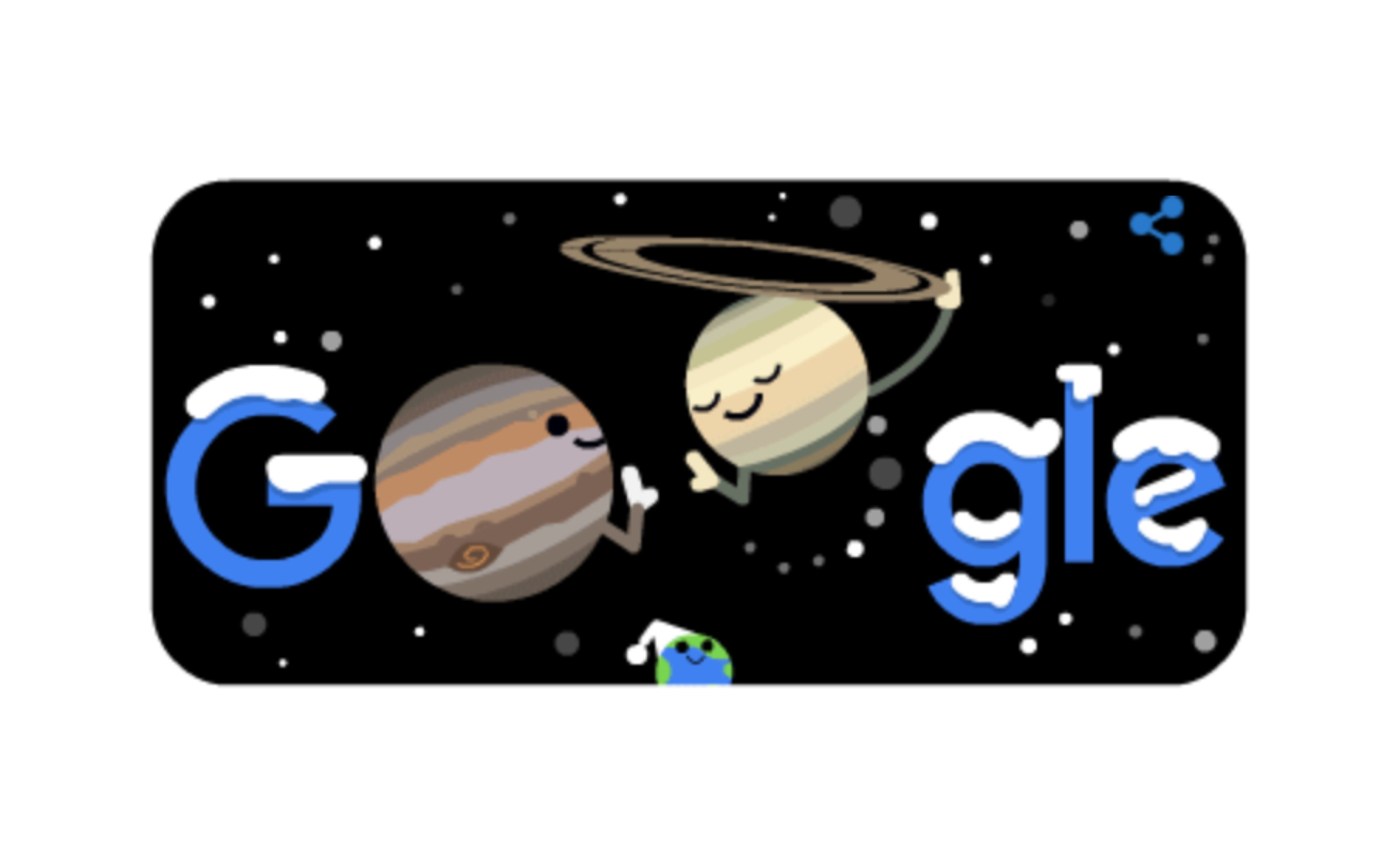 Il doodle di Google del 21 dicembre