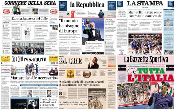 Le prime pagine dei quotidiani di oggi 7 settembre: la rassegna stampa di Sky TG24 Le prime pagine dei quotidiani di oggi 7 settembre: la rassegna stampa di Sky TG24