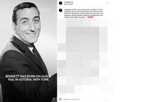 Il post di Viola Davis dedicato a Tony Bennett