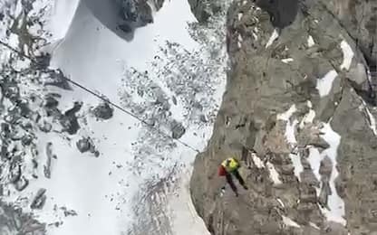 Aosta, maltempo sul Monte Bianco: quattro alpinisti dispersi