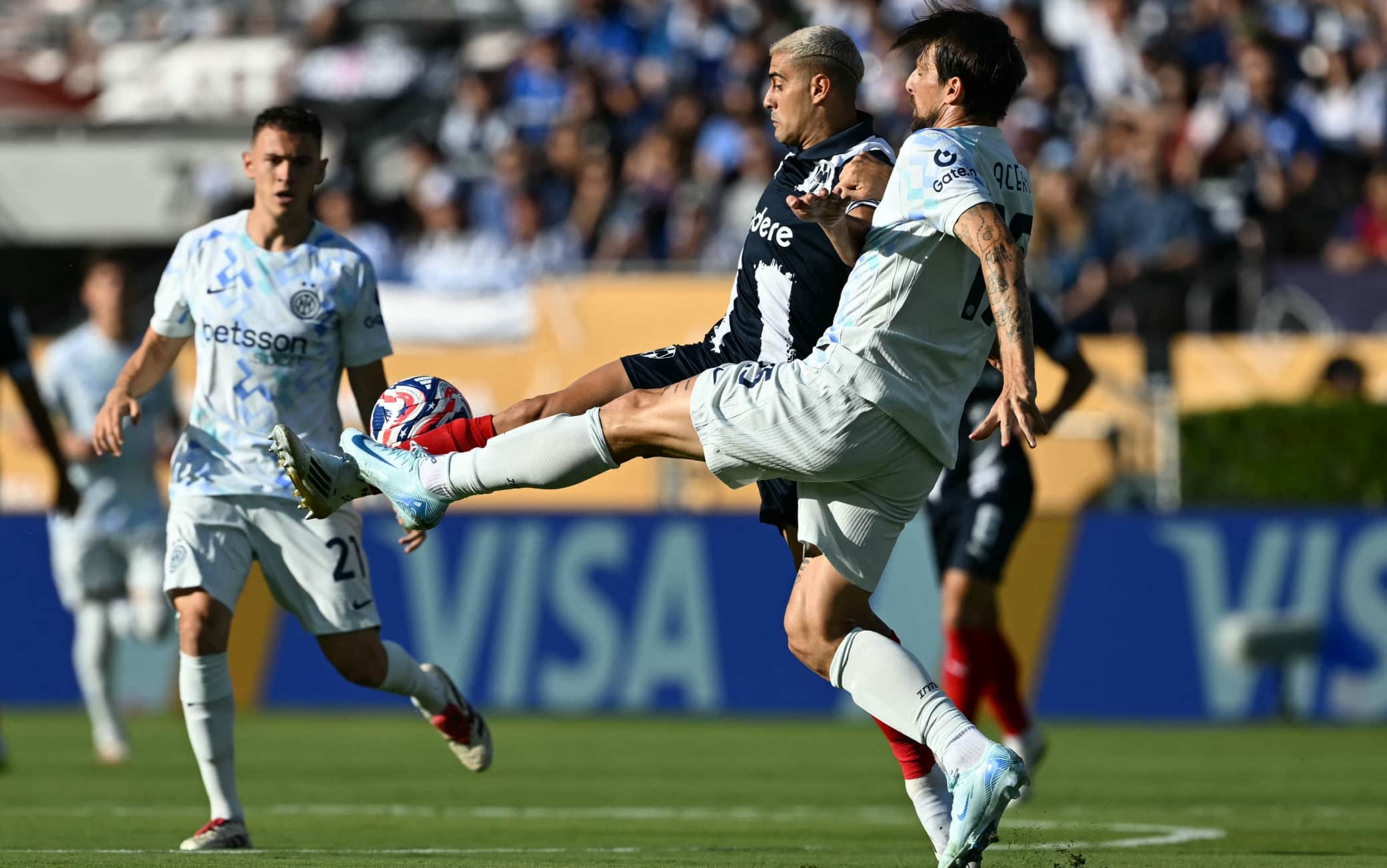 Il primo tempo di Monterrey-Inter