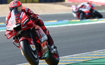 LE MANS CIRCUIT BUGATTI, FRANCE - MAY 14: Francesco Bagnaia, Ducati Team during the French GP at Le Mans Circuit Bugatti on Saturday May 14, 2022 in Sarthe, France. (Photo by Gold and Goose / LAT Images)