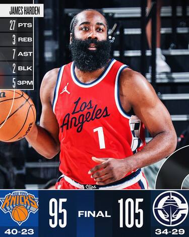 L.A. CLIPPERS-NEW YORK KNICKS 105-95