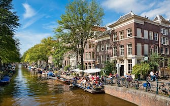 Netherlands, Amsterdam, Canal