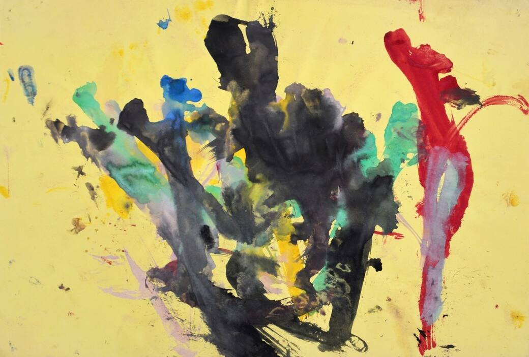 CONGO_1st-Painting-Session-17-May-1957_Paint_on_paper_27x39cm-©-The-Mayor-Gallery.jpg