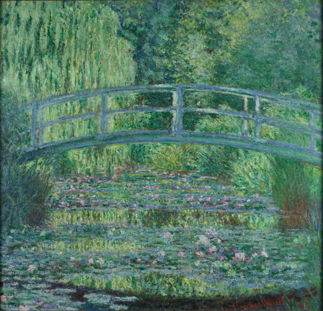 Claude Monet (1840-1926), Le Bassin aux nymphéas, harmonie verte, 1899. Huile sur toile, 89,5 × 92,5 cm Paris, musée d’Orsay, legs comte Isaac de Camondo, 1911, RF 2004 photo © musée d’Orsay, dist. GrandPalaisRMN / Laëtitia Striffling-Marcu