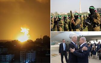 Immagini della guerra fra Israele e Hamas